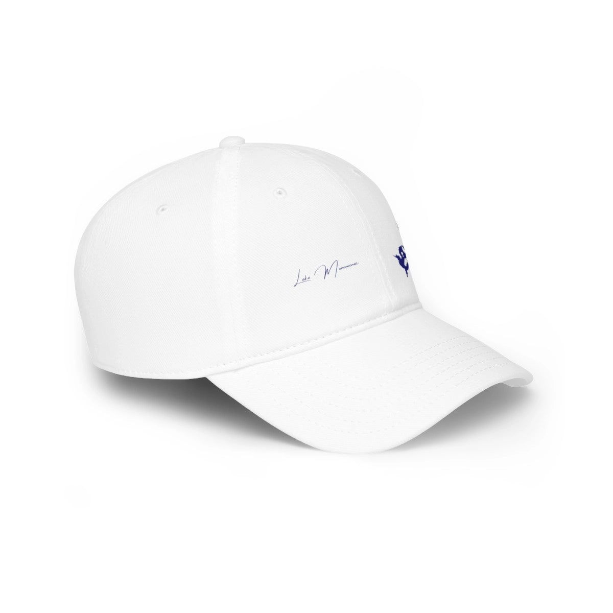 Massachusetts  Lake  Monomonac  Baseball  Cap  other  position  view  from  side  one  size.webp