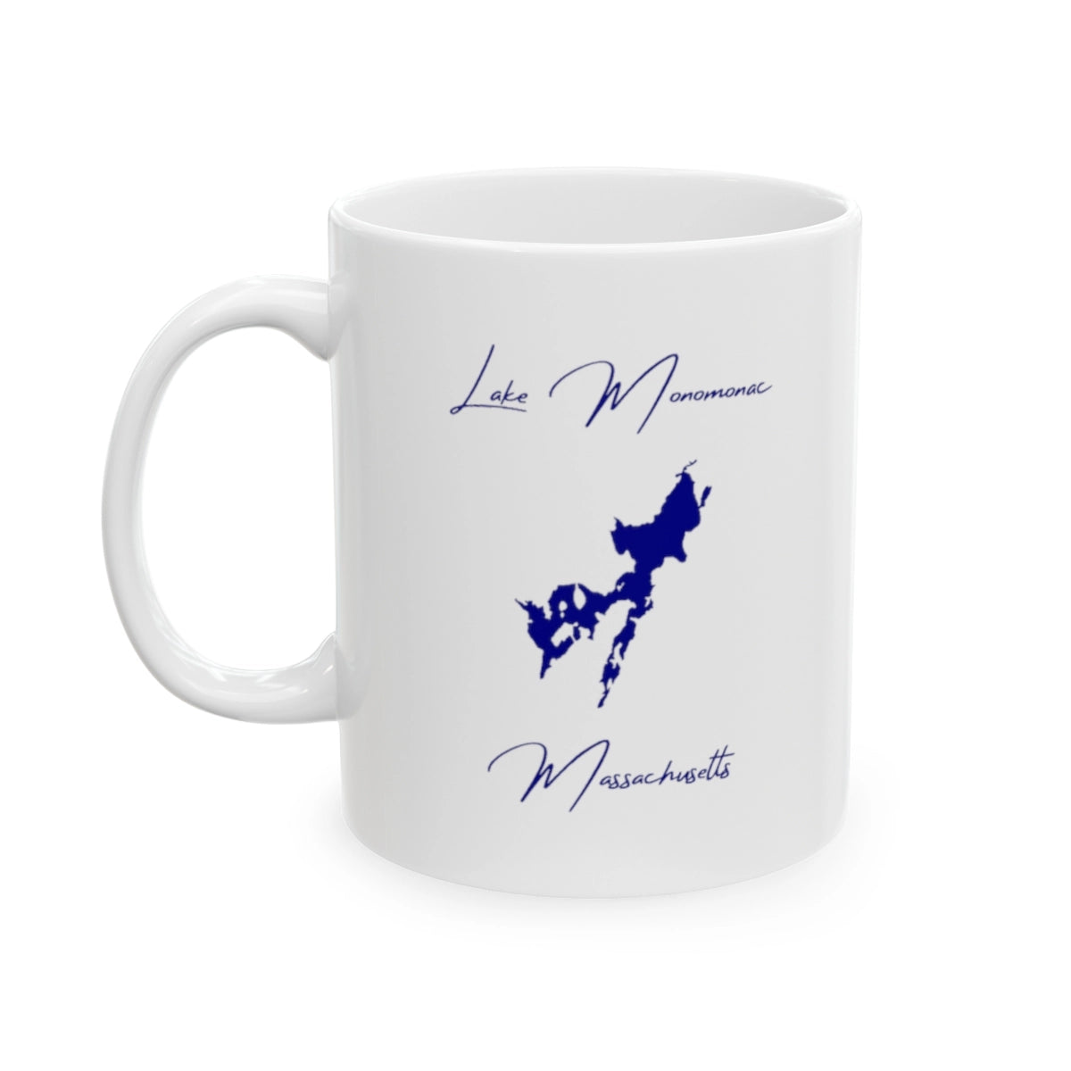 Massachusetts  Lake  Monomonac  Ceramic  Mug  other  position  view  from  left  11oz.webp