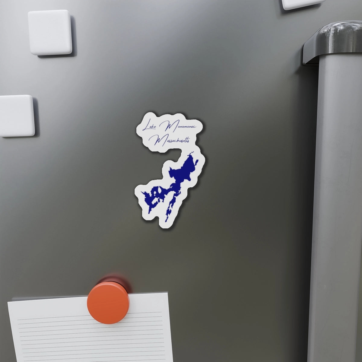 Massachusetts  Lake  Monomonac  Die  Cut  Magnet  front  position  view  from  context-1  4  x  4.webp