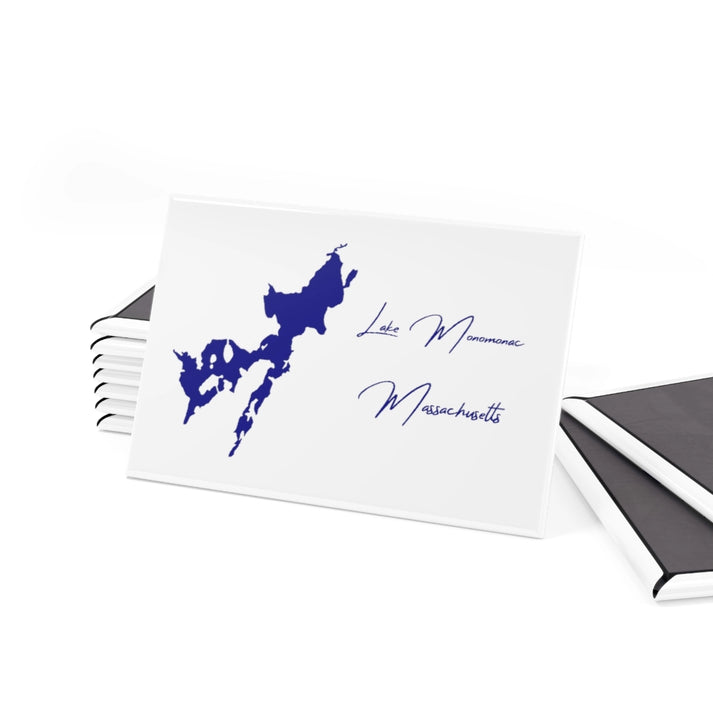 Massachusetts  Lake  Monomonac  Magnet  front  position  view  from  set  2  x  3.webp