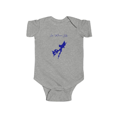Massachusetts  Lake  Monomonac  Onesie  front  position  view  from  front  heather.webp