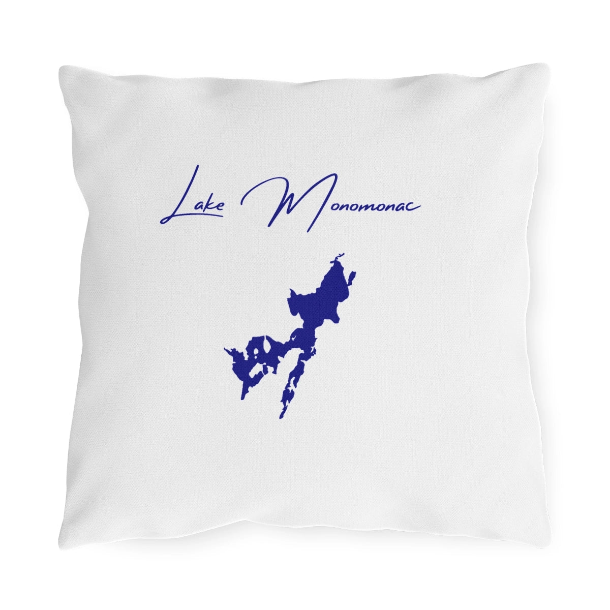 Massachusetts  Lake  Monomonac  Outdoor  Pillow  front  position  view  from  front  16  x  16.webp