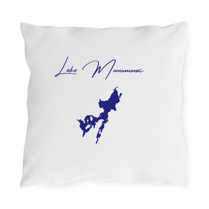 Massachusetts  Lake  Monomonac  Outdoor  Pillow  front  position  view  from  front  16  x  16.webp