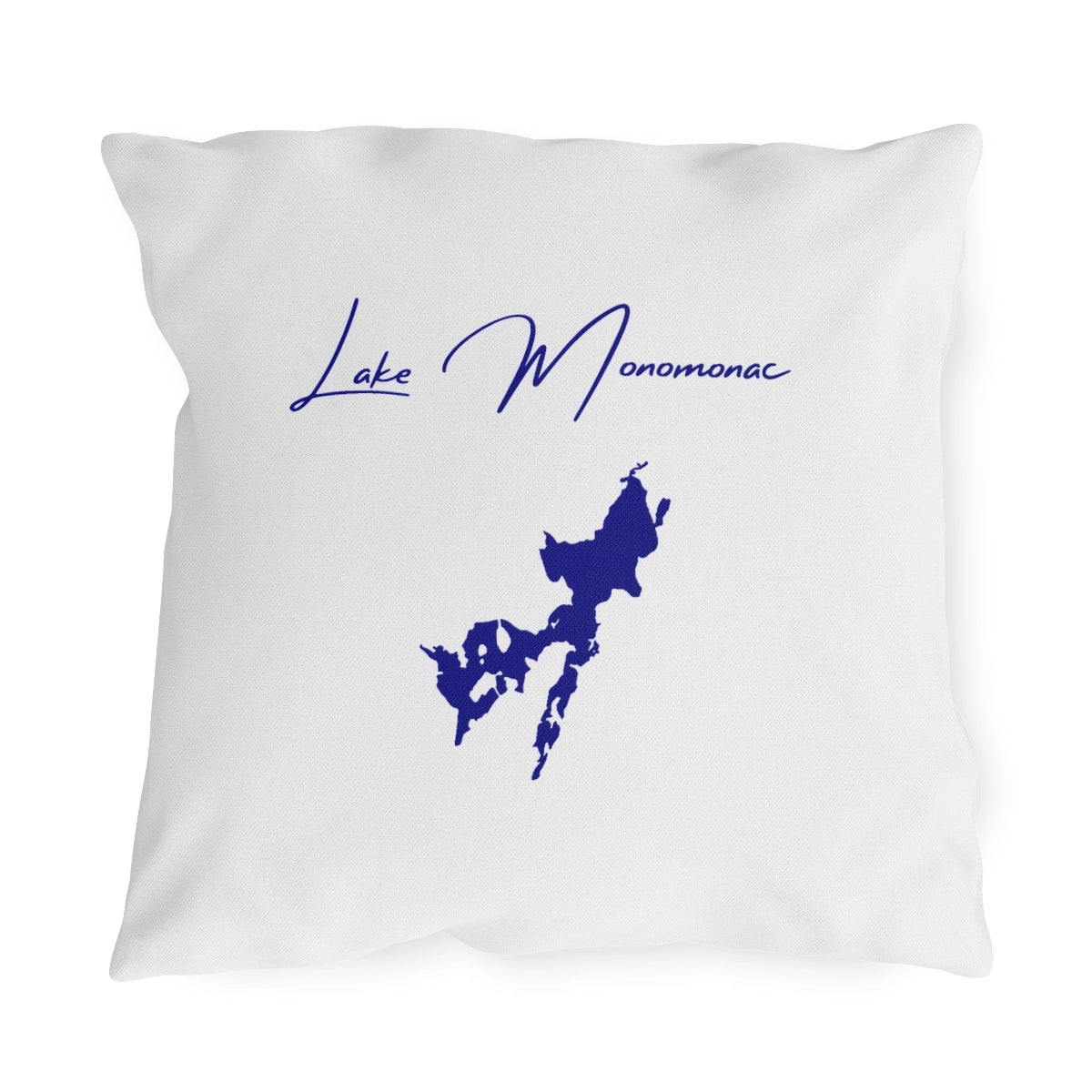 Massachusetts  Lake  Monomonac  Outdoor  Pillow  front  position  view  from  front  18  x  18.webp