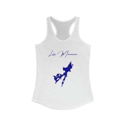 Massachusetts  Lake  Monomonac  Racerback-Tank  front  position  view  from  front  solid  white.webp