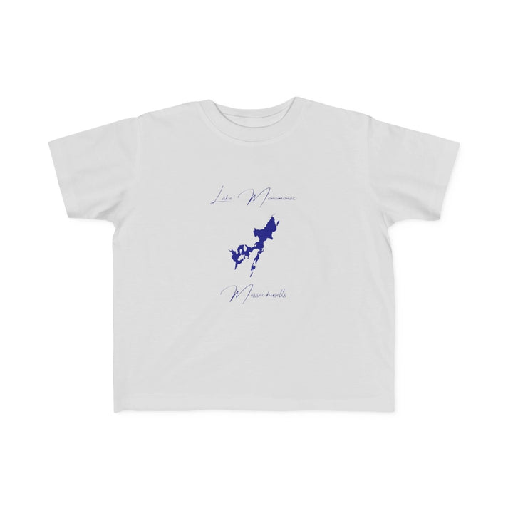 Massachusetts  Lake  Monomonac  Toddler  T-shirt  front  position  view  from  front  silver.webp