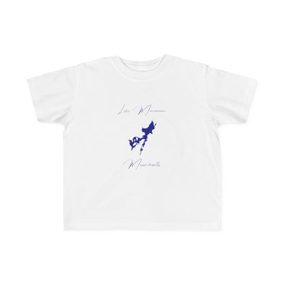Massachusetts  Lake  Monomonac  Toddler  T-shirt  front  position  view  from  front  white.webp