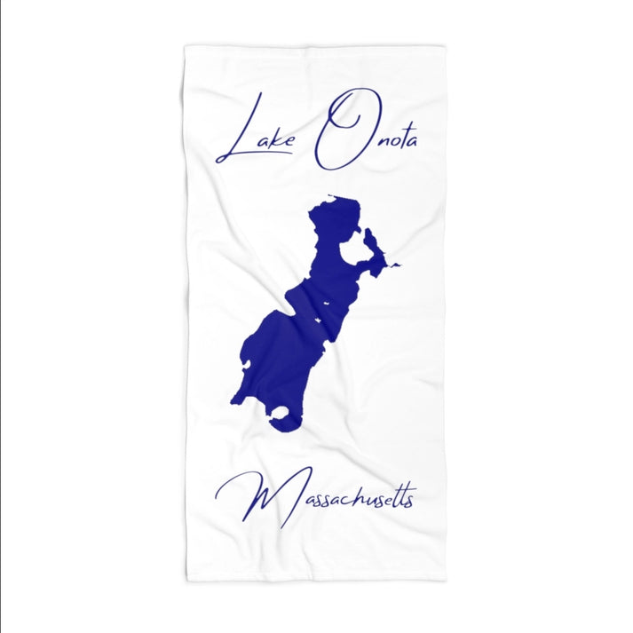 Massachusetts  Lake  Onota  Beach  Towel  front  position  view  from  front  36  x  72.webp