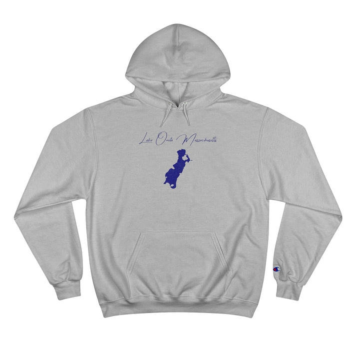 Massachusetts  Lake  Onota  Hoodie  front  position  view  from  front  light  steel.webp