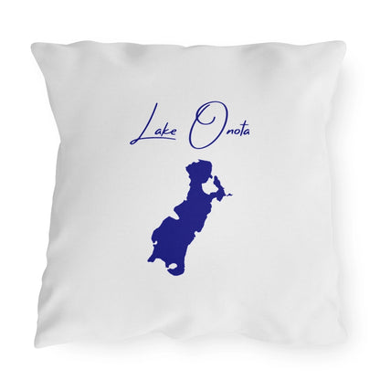 Massachusetts  Lake  Onota  Outdoor  Pillow  front  position  view  from  front  20  x  20.webp