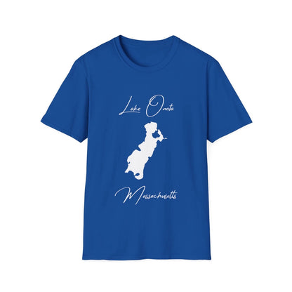 Massachusetts  Lake  Onota  T-shirt  front  position  view  from  front  royal.webp
