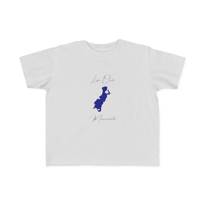 Massachusetts  Lake  Onota  Toddler  T-shirt  front  position  view  from  front  silver.webp