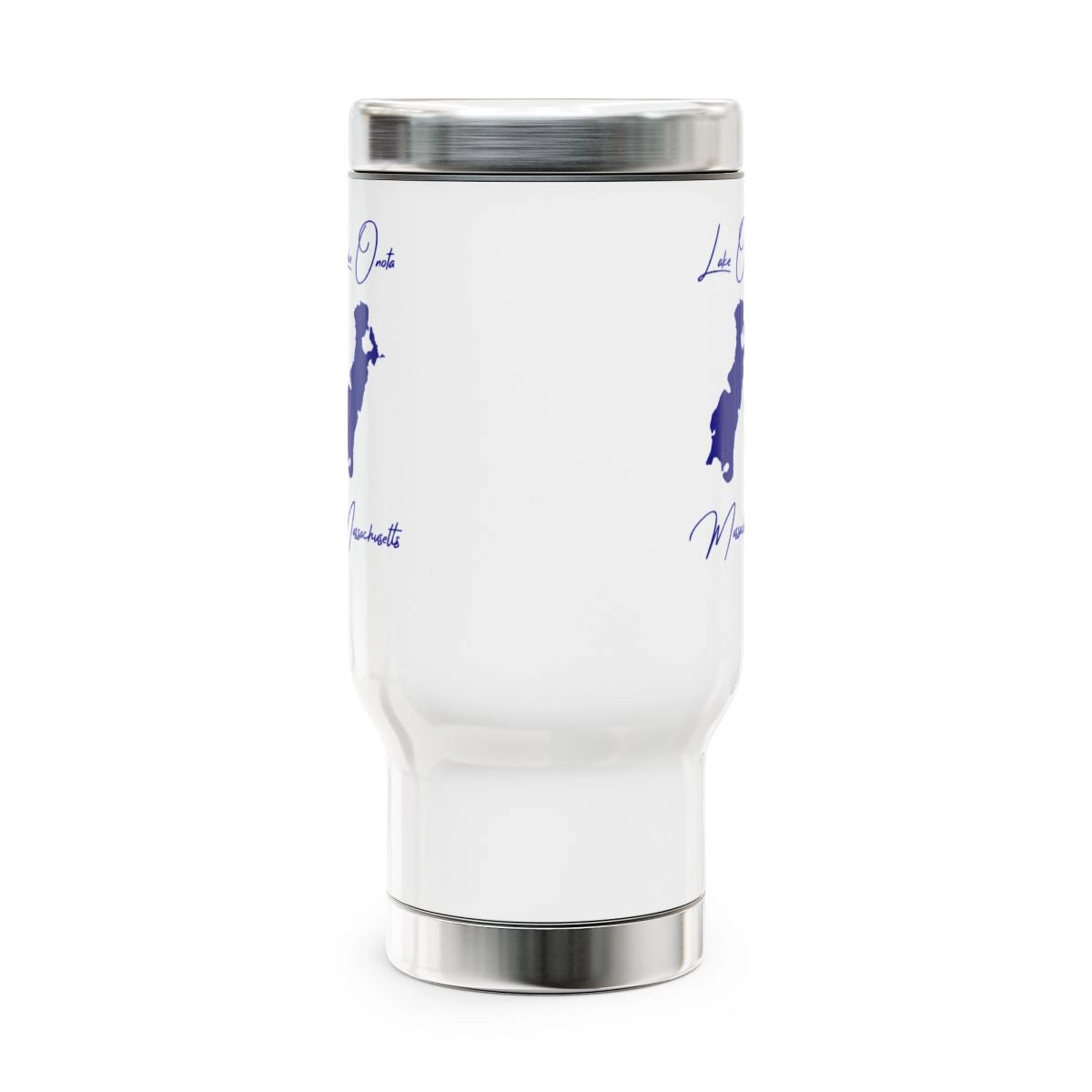 Massachusetts  Lake  Onota  Travel  Mug  other  position  view  from  front  14oz.webp