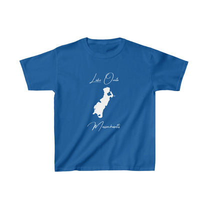 Massachusetts  Lake  Onota  Youth  T-shirt  front  position  view  from  front  royal.webp