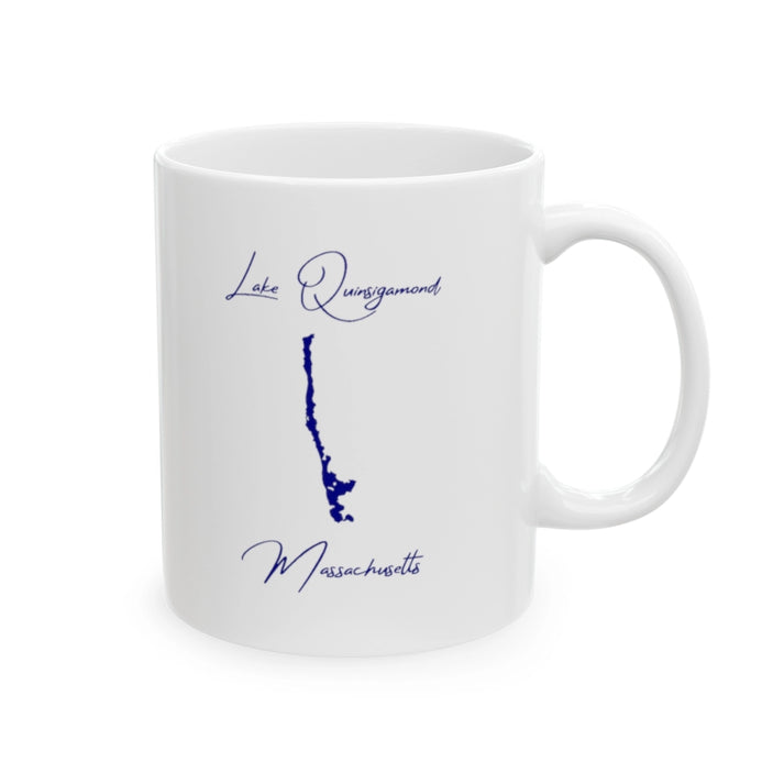 Massachusetts  Lake  Quinsigamond  Ceramic  Mug  other  position  view  from  right  11oz.webp