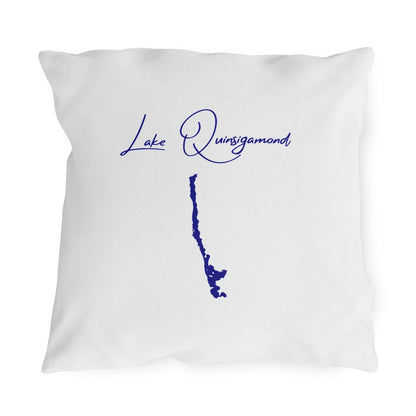 Massachusetts  Lake  Quinsigamond  Outdoor  Pillow  front  position  view  from  front  18  x  18.webp