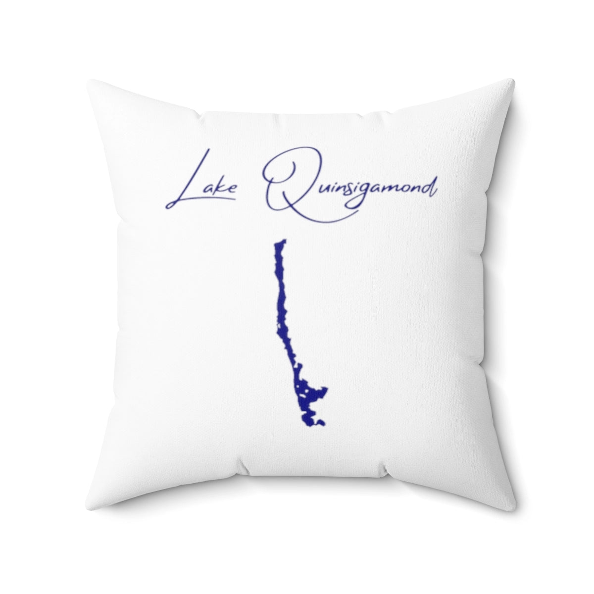 Massachusetts  Lake  Quinsigamond  Pillow  front  position  view  from  front  20  x  20.webp