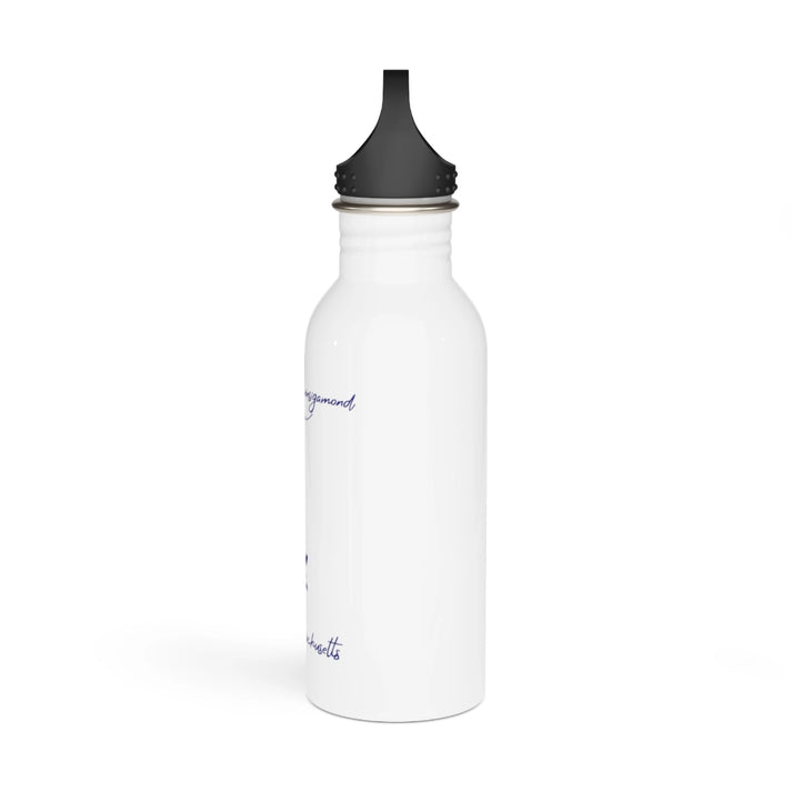 Massachusetts  Lake  Quinsigamond  Water  bottle  other  position  view  from  right  white.webp