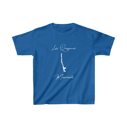 Massachusetts  Lake  Quinsigamond  Youth  T-shirt  front  position  view  from  front  royal.webp