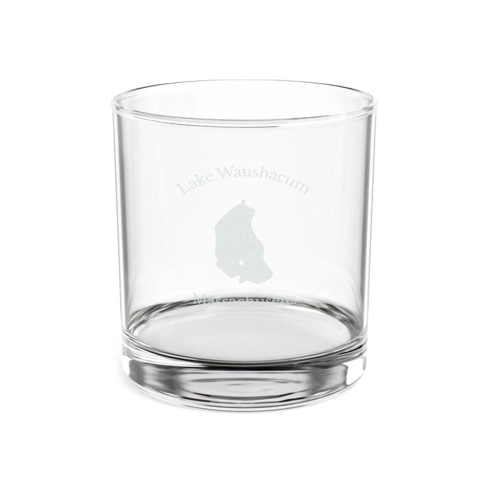 Massachusetts  Lake  Waushacum  Engraved  Whiskey  Glass  other  position  view  from  front  10.5oz.webp