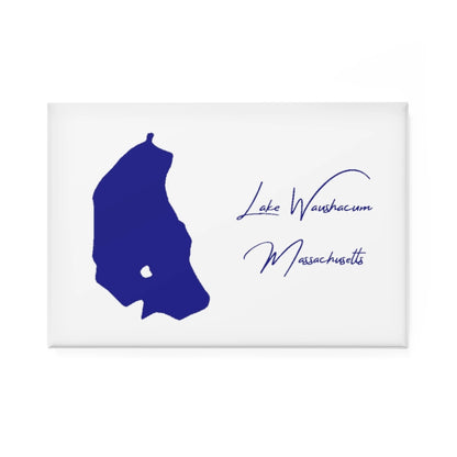 Massachusetts  Lake  Waushacum  Magnet  front  position  view  from  front  2  x  3.webp