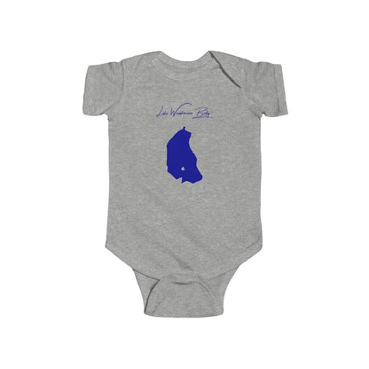 Massachusetts  Lake  Waushacum  Onesie  front  position  view  from  front  heather.webp