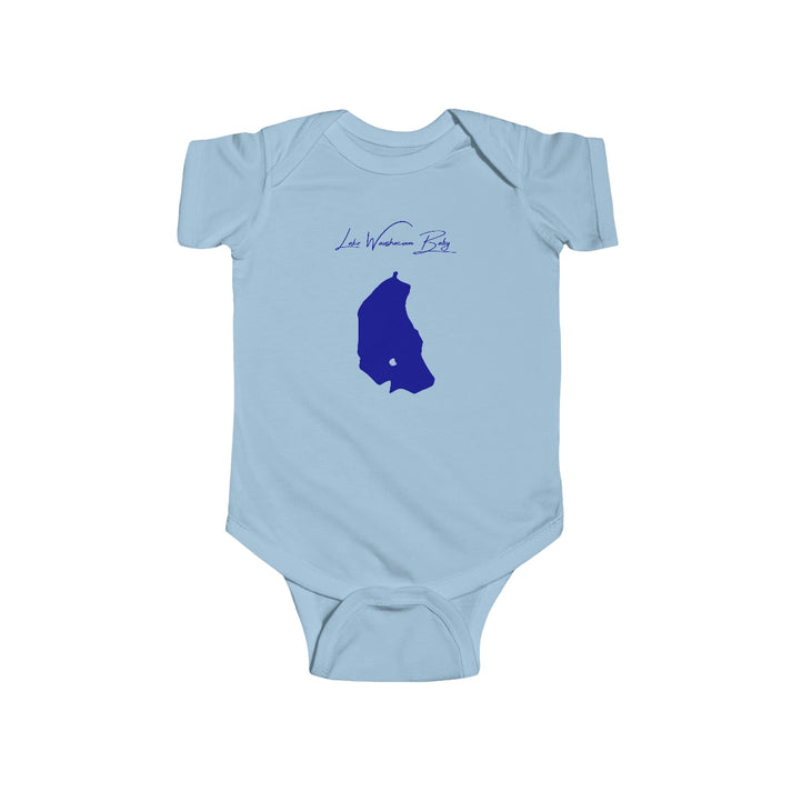 Massachusetts  Lake  Waushacum  Onesie  front  position  view  from  front  light  blue.webp