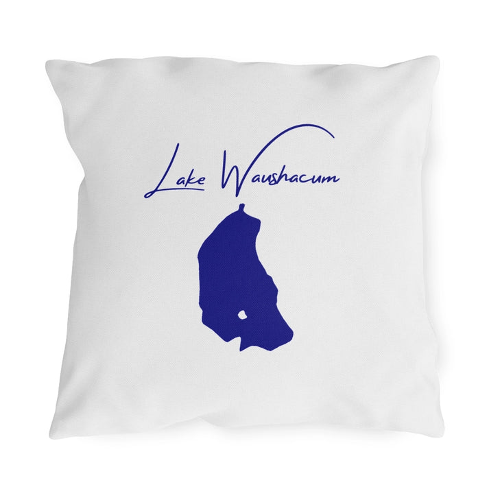 Massachusetts  Lake  Waushacum  Outdoor  Pillow  front  position  view  from  front  18  x  18.webp