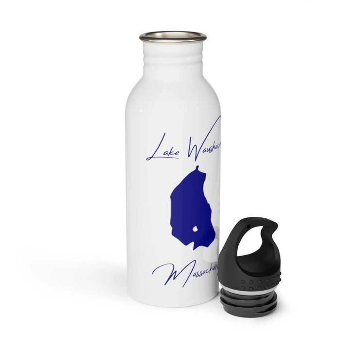 Massachusetts  Lake  Waushacum  Water  bottle  other  position  view  from  open  white.webp