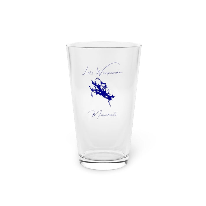 Massachusetts  Lake  Winnipesaukee  16oz  Pint  Glass  front  position  view  from  front  16oz.webp