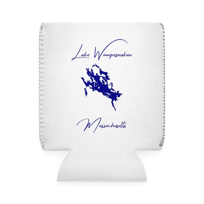 Massachusetts  Lake  Winnipesaukee  Can  Koozie  front  position  view  from  front-1  white.webp