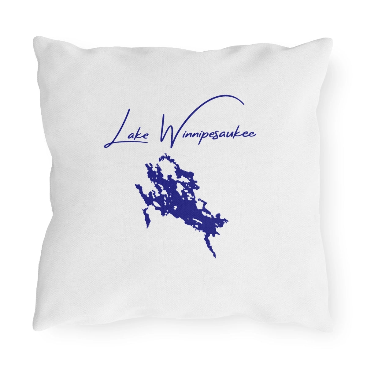 Massachusetts  Lake  Winnipesaukee  Outdoor  Pillow  back  position  view  from  back  16  x  16.webp