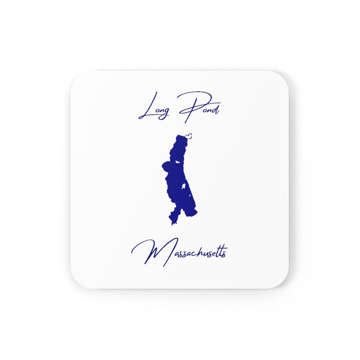Massachusetts  Long  Pond  Coaster  Set  front  position  view  from  front  3.75  x  3.75.webp