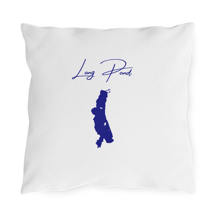 Massachusetts  Long  Pond  Outdoor  Pillow  front  position  view  from  front  16  x  16.webp
