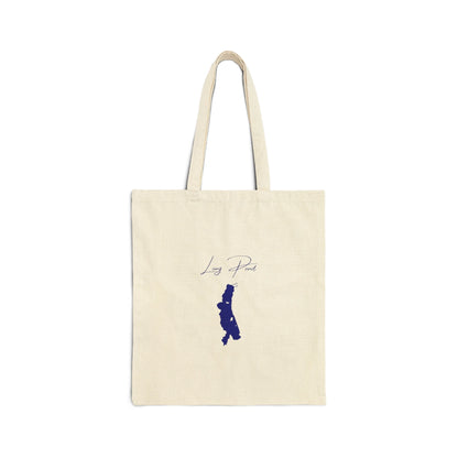 Massachusetts  Long  Pond  Tote  Bag  back  position  view  from  back  15  x  16.webp