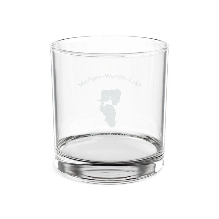Massachusetts  Mashpee-Wakeby  Lake  Engraved  Whiskey  Glass  other  position  view  from  front  10.5oz.webp