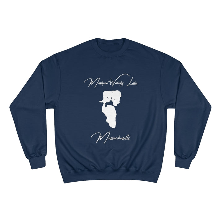 Massachusetts  Mashpee-Wakeby  Lake  Sweatshirt  front  position  view  from  front  navy.webp