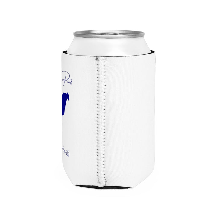 Massachusetts  Middle  Pond  Can  Koozie  all  position  view  from  right  white.webp