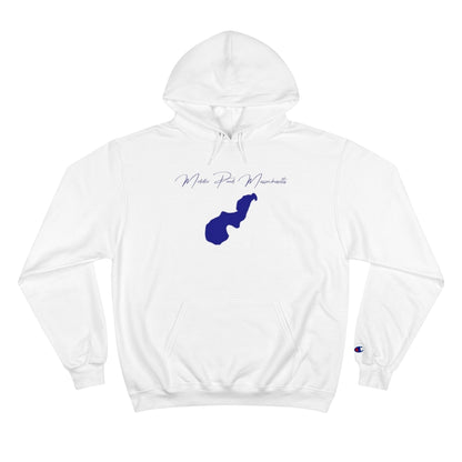 Massachusetts  Middle  Pond  Hoodie  front  position  view  from  front  white.webp
