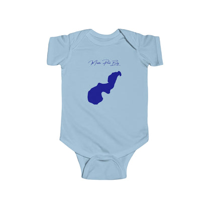 Massachusetts  Middle  Pond  Onesie  front  position  view  from  front  light  blue.webp
