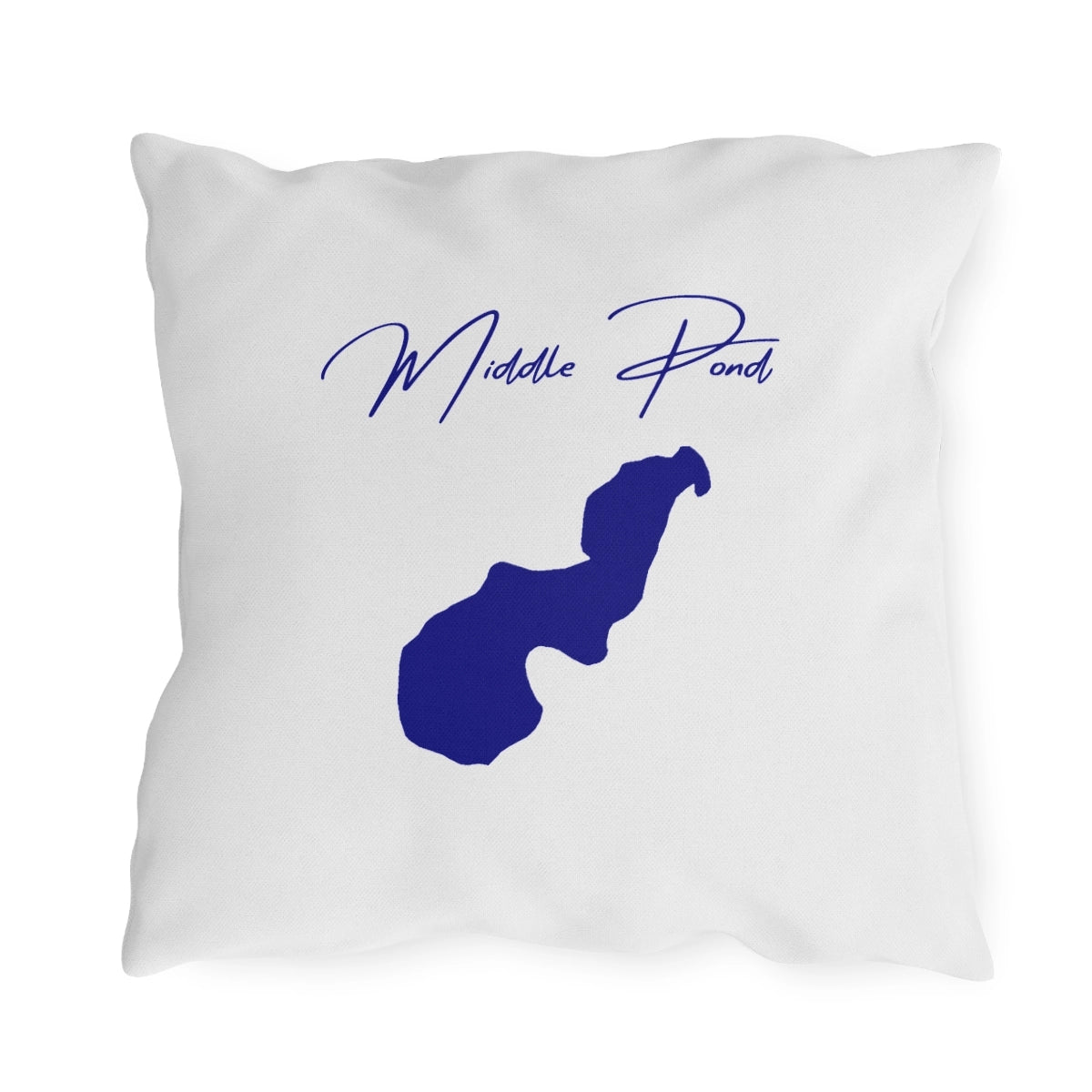 Massachusetts  Middle  Pond  Outdoor  Pillow  back  position  view  from  back  18  x  18.webp