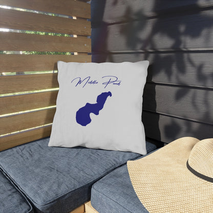 Massachusetts  Middle  Pond  Outdoor  Pillow  front  position  view  from  context-1  16  x  16.webp