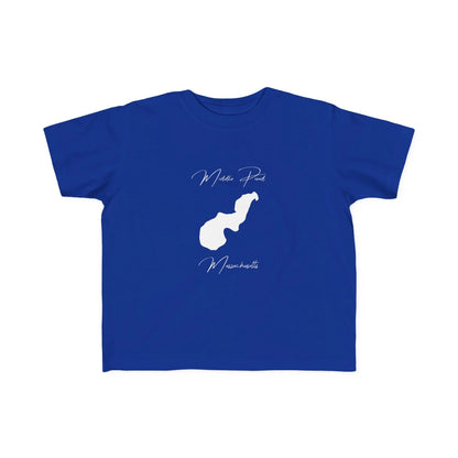 Massachusetts  Middle  Pond  Toddler  T-shirt  front  position  view  from  front  royal.webp