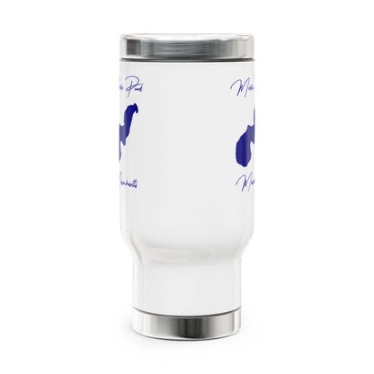 Massachusetts  Middle  Pond  Travel  Mug  other  position  view  from  front  14oz.webp
