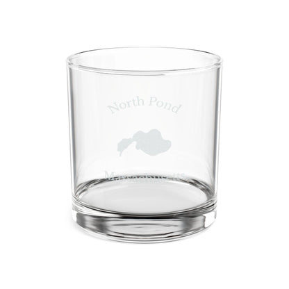 Massachusetts  North  Pond  Engraved  Whiskey  Glass  other  position  view  from  front  10.5oz.webp