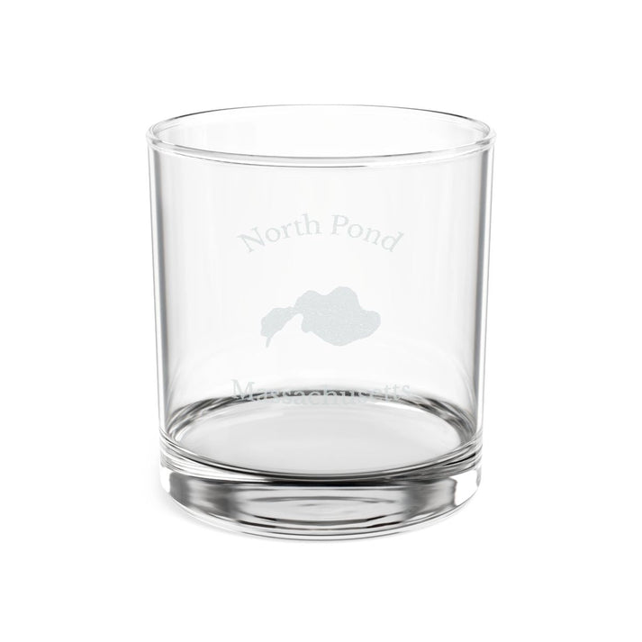 Massachusetts  North  Pond  Engraved  Whiskey  Glass  other  position  view  from  front  10.5oz.webp