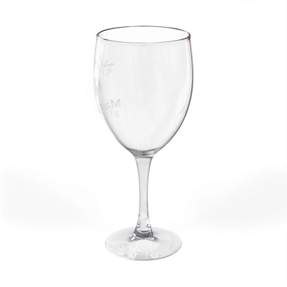Massachusetts  North  Pond  Engraved  Wine  Glass  other  position  view  from  left  10.5oz.webp