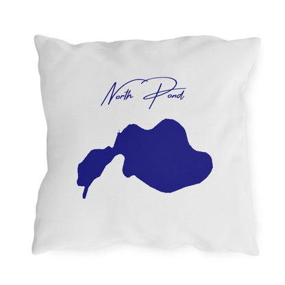 Massachusetts  North  Pond  Outdoor  Pillow  back  position  view  from  back  18  x  18.webp