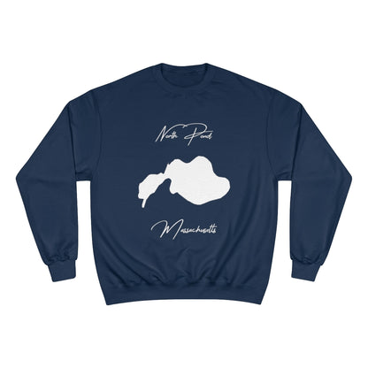 Massachusetts  North  Pond  Sweatshirt  front  position  view  from  front  navy.webp