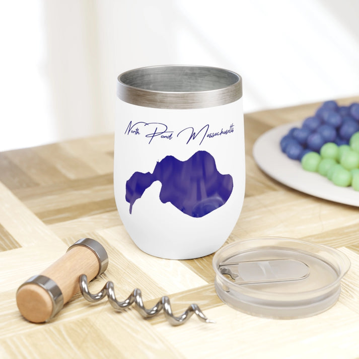 Massachusetts  North  Pond  Wine  Tumbler  other  position  view  from  context  white.webp